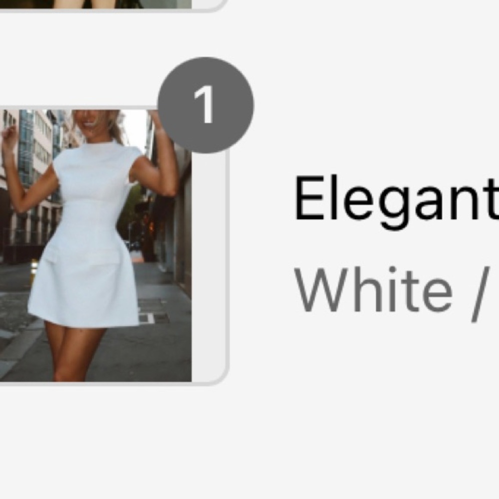 White size XL mini dress a-line